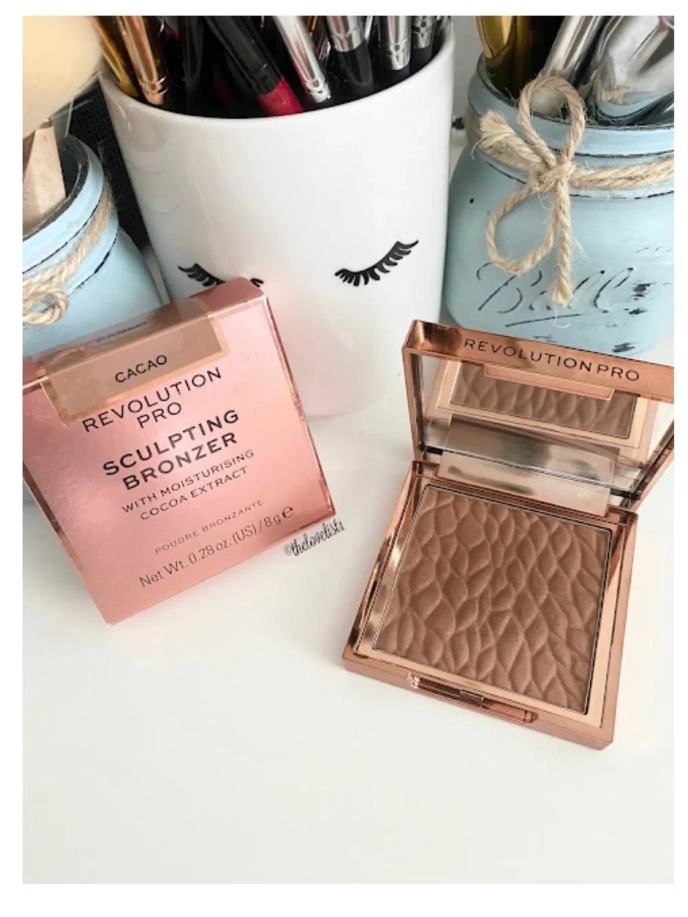 Revolution Pro Sculpting Bronzer Cacao 8g Matte Bronzer Cocoa Extract New Sealed